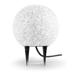 Shinestone S Kugelleuchte Außenleuchte Gartenlampe 20cm Steinoptik -Online Gartenbedarf 10027668 yy 0004 titel Lightcraft Shinestone S Kugelleuchte