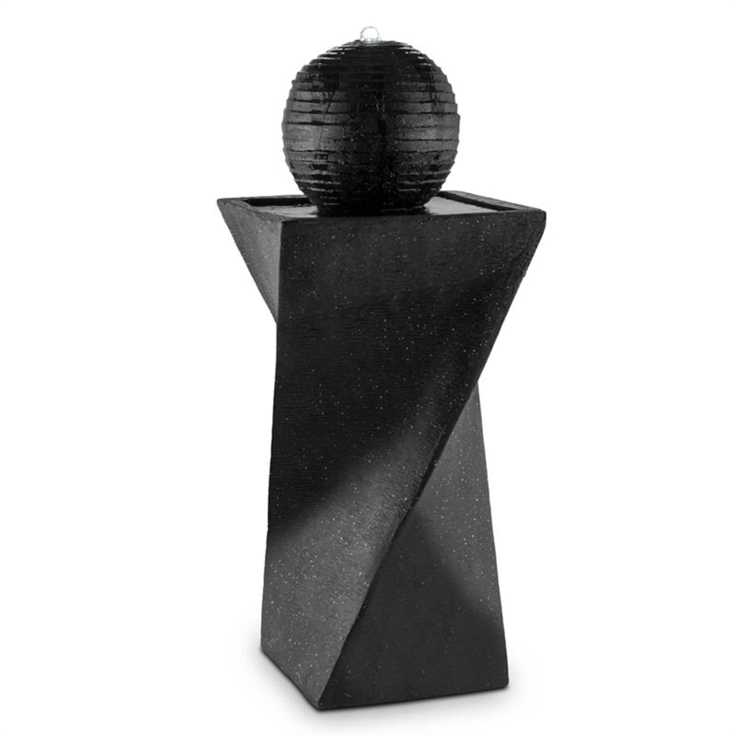 Schönbrunn Springbrunnen Kugelbrunnen Solar 200 L/h LED Basalt 4 Schönbrunn Springbrunnen Kugelbrunnen Solar 200 L/h LED Basalt – Bild 2