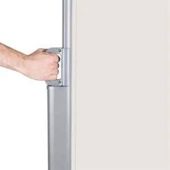 Bari 320 Seitenmarkise Seitenrollo 300x200cm Aluminium Creme -Online Gartenbedarf 10028019 yy 0004 titel Blumfeldt Bari 320 Seitenmarkise