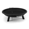 Trino Feuerschale Feuerkorb Terrassenofen Ø 80 Cm Stahl Schwarz -Online Gartenbedarf 10028489 yy 0001 titel 01 Blumfeldt Trino Feuerschale