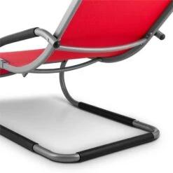 Sunwave Gartenliege Liegestuhl Schwingliege Relax Aluminium Rot 18 Sunwave Gartenliege Liegestuhl Schwingliege Relax Aluminium Rot -Online Gartenbedarf 10028707 yy 0008 detail 07 Blumfeldt Sunwave Gartenliege