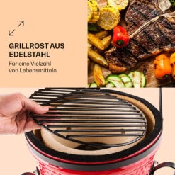 Princesize Kamado-Grill Keramikgrill Edelstahl-Grillrost Smoker BBQ -Online Gartenbedarf 10029124 de 0003 logo