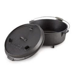 Hotrod 145 Dutch Oven BBQ-Topf 12 Qt / 11,4 Liter Gusseisen Schwarz -Online Gartenbedarf 10029168 yy 0005 logo