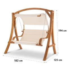 Maui Hollywoodschaukel 110 Cm 2-Sitzer Sonnensegel Polyester Lärche 19 Maui Hollywoodschaukel 110 Cm 2-Sitzer Sonnensegel Polyester Lärche -Online Gartenbedarf 10029199 yy 0009 logo