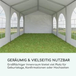 Sommerfest 3x6m 500 G/m² Partyzelt Festzelt PVC Wasserdicht Verzinkt -Online Gartenbedarf 10029431 de 0003 logo