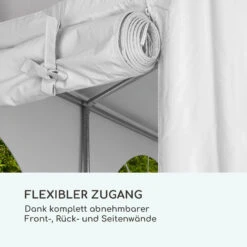 Sommerfest 4x6m 500 G/m² Partyzelt Festzelt PVC Wasserdicht Feuerfest -Online Gartenbedarf 10029435 de 0007 logo