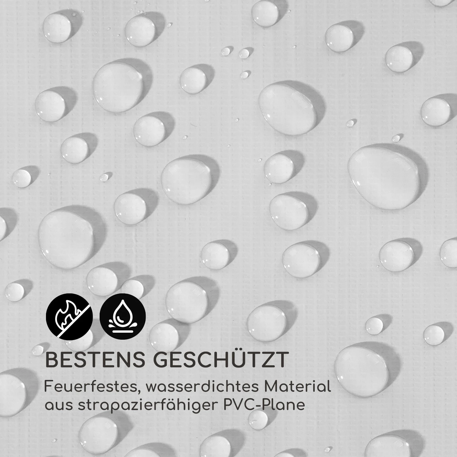 Sommerfest 5x8m 500 G/m² Partyzelt Festzelt PVC Wasserdicht Feuerfest 6 Sommerfest 5x8m 500 G/m² Partyzelt Festzelt PVC Wasserdicht Feuerfest – Bild 4