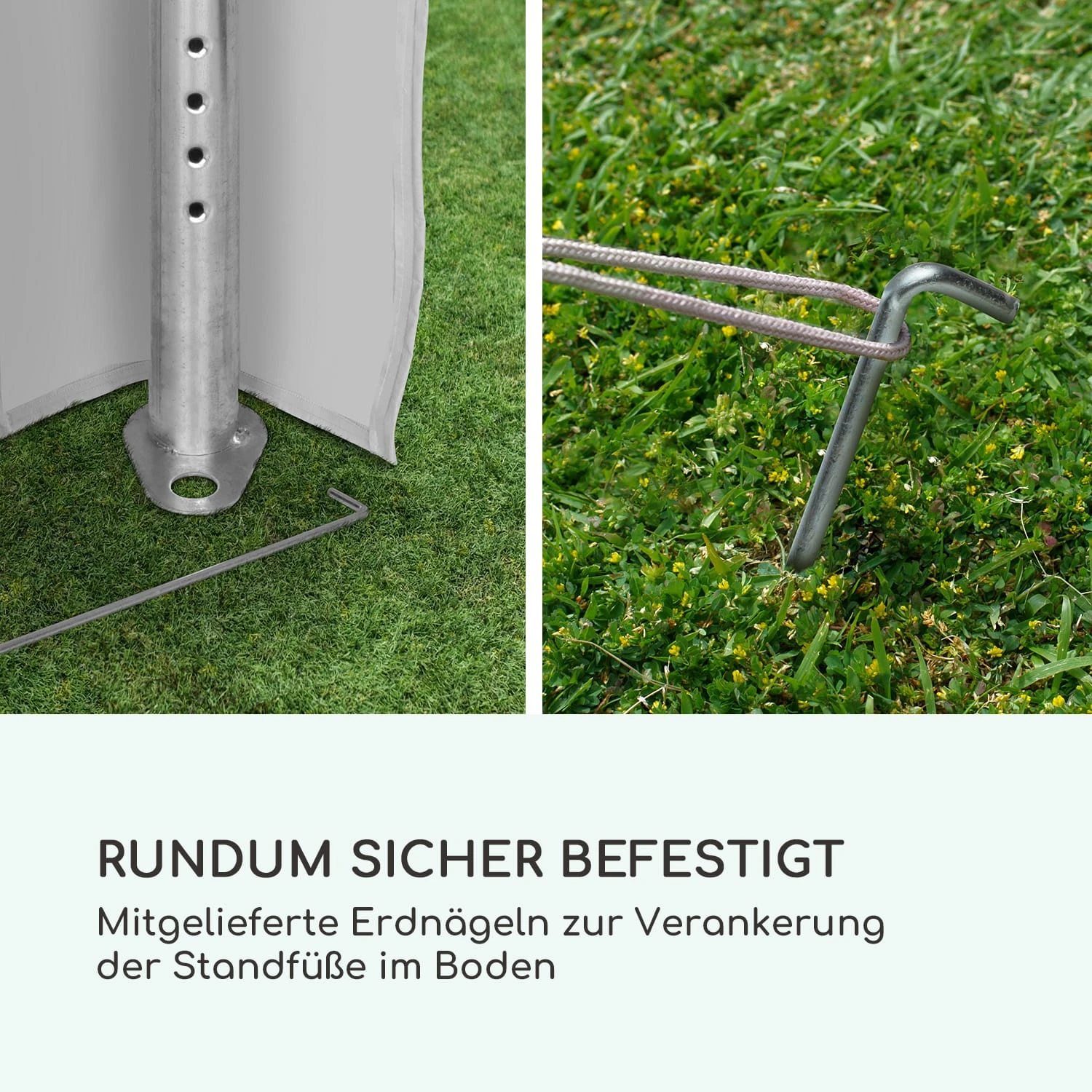 Sommerfest 5x10m 500 G/m² Partyzelt Festzelt PVC Wasserdicht Feuerfest 11 Sommerfest 5x10m 500 G/m² Partyzelt Festzelt PVC Wasserdicht Feuerfest – Bild 9