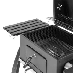 Bigfoot Holzkohlegrill Smoker BBQ-Grill 55 X 40 Cm Stahl Schwarz 16 Bigfoot Holzkohlegrill Smoker BBQ-Grill 55 X 40 Cm Stahl Schwarz -Online Gartenbedarf 10029763 yy 0007 detail Klarstein Bigfoot BBQ Grill Smoker