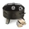 Versailles Feuerschale Ø 60 Cm Stahl Schwarz 2 Versailles Feuerschale Ø 60 Cm Stahl Schwarz -Online Gartenbedarf 10030244 yy 0001 titel 24 5 iron fire bowl