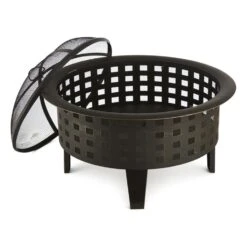 Online Gartenbedarf -Online Gartenbedarf 10030245 yy 0002 detail outdoor wooden burning fire pit