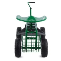Waldbeck Park Ranger Gartensitz 130 Kg Fahrbar Ablage Stahl Grün -Online Gartenbedarf 10030404 yy 0004 titel side Waldbeck four wheel garden seat