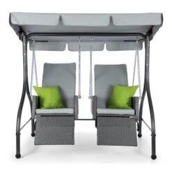 Concordia Hollywoodschaukel Gartenschaukel 185 Cm 2 Sitze Sonnendach -Online Gartenbedarf 10030566 yy 0003 detail Blumfeldt Concordia Hollywoodschaukel