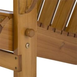 Vermont Gartenstuhl Adirondack-Stil Tannenholz 73x88x94 Klappbar Braun 13 Vermont Gartenstuhl Adirondack-Stil Tannenholz 73x88x94 Klappbar Braun -Online Gartenbedarf 10031006 yy 0005 detail Blumfeldt Vermont Gartenstuhl braun