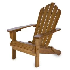 Vermont Gartenstuhl Adirondack-Stil Tannenholz 73x88x94 Klappbar Braun 15 Vermont Gartenstuhl Adirondack-Stil Tannenholz 73x88x94 Klappbar Braun -Online Gartenbedarf 10031006 yy 0007 front Blumfeldt Vermont Gartenstuhl braun