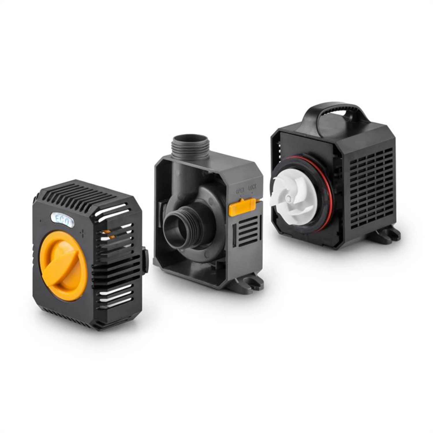 Lagoon 3000 Teichpumpe Aquarium 3000 L/h 10W Förderhöhe 2m Adapterset 8 Lagoon 3000 Teichpumpe Aquarium 3000 L/h 10W Förderhöhe 2m Adapterset – Bild 7