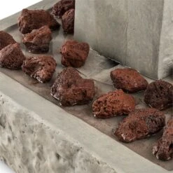 Trafalgar Gartenbrunnen 1,5m LED Fiberglas-Zement 4,5 Kg Ziersteine 13 Trafalgar Gartenbrunnen 1,5m LED Fiberglas-Zement 4,5 Kg Ziersteine -Online Gartenbedarf 10031620 yy 0006 detail Blumfeldt Trafalgar Zierbrunnen Gartenbrunnen Tuff