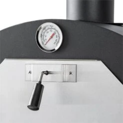 Pizzaiolo Perfetto Pizzaofen 30,5x30,5cm Echtstein 1,2mm Stahl Mobil -Online Gartenbedarf 10032130 yy 0008 detail pizzaiolo perfet pizzaofen