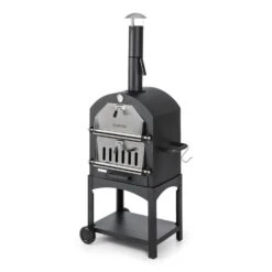 Pizzaiolo Perfetto Pizzaofen 30,5x30,5cm Echtstein 1,2mm Stahl Mobil -Online Gartenbedarf 10032130 yy 0011 titel pizzaiolo perfet pizzaofen