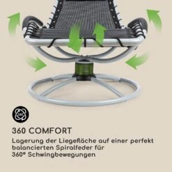 The Chiller Schwingliege 77x85x173cm 360 Comfort ComfortMesh Schwarz -Online Gartenbedarf 10032242 de 0003 logo