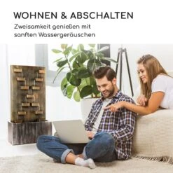 River Crossing Gartenbrunnen In/Outdoor 6W Pumpe 10m Kabel Verzinkt -Online Gartenbedarf 10032260 de 0005 logo