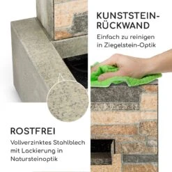 Watergate Gartenbrunnen In/Outdoor 15W Pumpe 10m Kabel Verzinkt -Online Gartenbedarf 10032262 de 0005 logo