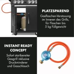 Tomahawk 4.2 SBG Gasgrill 6 Brenner 20,7 KW 64x42cm Grill Edelstahl 20 Tomahawk 4.2 SBG Gasgrill 6 Brenner 20,7 KW 64x42cm Grill Edelstahl -Online Gartenbedarf 10032308 de 0009 logo