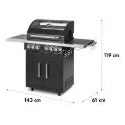 Tomahawk 4.2 SBG Gasgrill 6 Brenner 20,7 KW 64x42cm Grill Edelstahl 23 Tomahawk 4.2 SBG Gasgrill 6 Brenner 20,7 KW 64x42cm Grill Edelstahl -Online Gartenbedarf 10032308 yy 0012 logo Klarstein Tomahawk SBG Gasgrill Edelstahl
