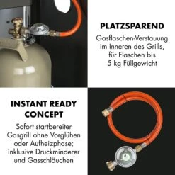 Lucifer 2.0-T Gasgrill 2 X 3,5 KW Brenner 45x44cm Grill Edelstahl -Online Gartenbedarf 10032455 de 0008 logo