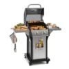 Lucifer 2.0-T Gasgrill 2 X 3,5 KW Brenner 45x44cm Grill Edelstahl -Online Gartenbedarf 10032455 yy 0001 titel