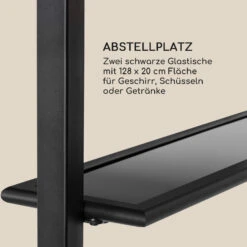 Steakhouse Grilldach 220x215x140cm PE 180 G/m² Flammhemmend Stahl Grau -Online Gartenbedarf 10032523 de 0007 logo