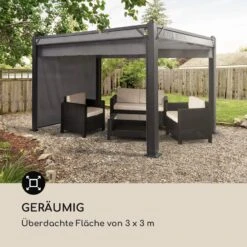 Pantheon Cortina Pavillon Mit Dach 3x3m 4 Seitenteile 14 Pantheon Cortina Pavillon Mit Dach 3x3m 4 Seitenteile -Online Gartenbedarf 10032525 de 0004 logo
