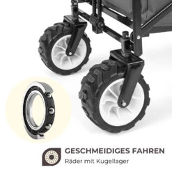 Easy Rider Bollerwagen Bis 70kg Teleskopstange Zusammenklappbar Grau -Online Gartenbedarf 10032541 de 0004 logo