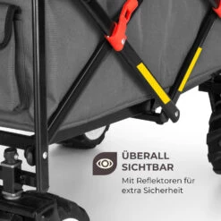 Easy Rider Bollerwagen Bis 70kg Teleskopstange Zusammenklappbar Grau -Online Gartenbedarf 10032541 de 0005 logo