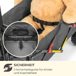 Easy Rider Bollerwagen Bis 70kg Teleskopstange Zusammenklappbar Grau -Online Gartenbedarf 10032541 de 0009 logo