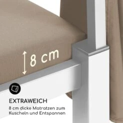 Senator Lounge Gartenliege 188x208x205cm Sonnendach Polyester Stahl 18 Senator Lounge Gartenliege 188x208x205cm Sonnendach Polyester Stahl -Online Gartenbedarf 10032569 de 0008 logo