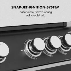 Highgrade 4 IB Gasgrill 6 Brenner 19,8 KW 71x46cm Grill Edelstahl -Online Gartenbedarf 10032580 de 0004 logo