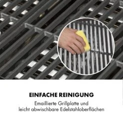 Highgrade 4 IB Gasgrill 6 Brenner 19,8 KW 71x46cm Grill Edelstahl -Online Gartenbedarf 10032580 de 0010 logo