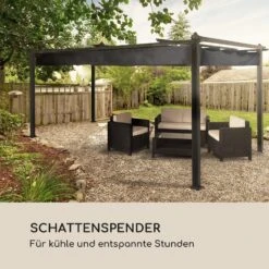 Pantheon Roof 3x4m Ersatzdach | Zubehör | 180 G/m² Polyester | Grau -Online Gartenbedarf 10032658 de 0002 logo