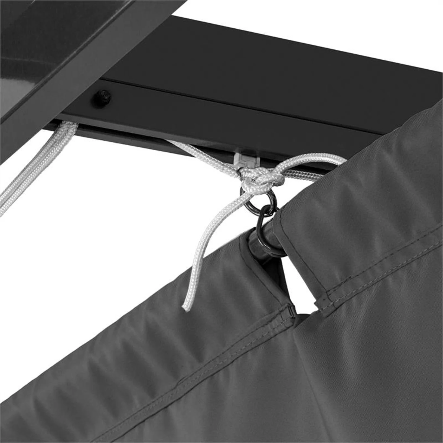 Pantheon Roof 3x4m Ersatzdach | Zubehör | 180 G/m² Polyester | Grau – Bild 4