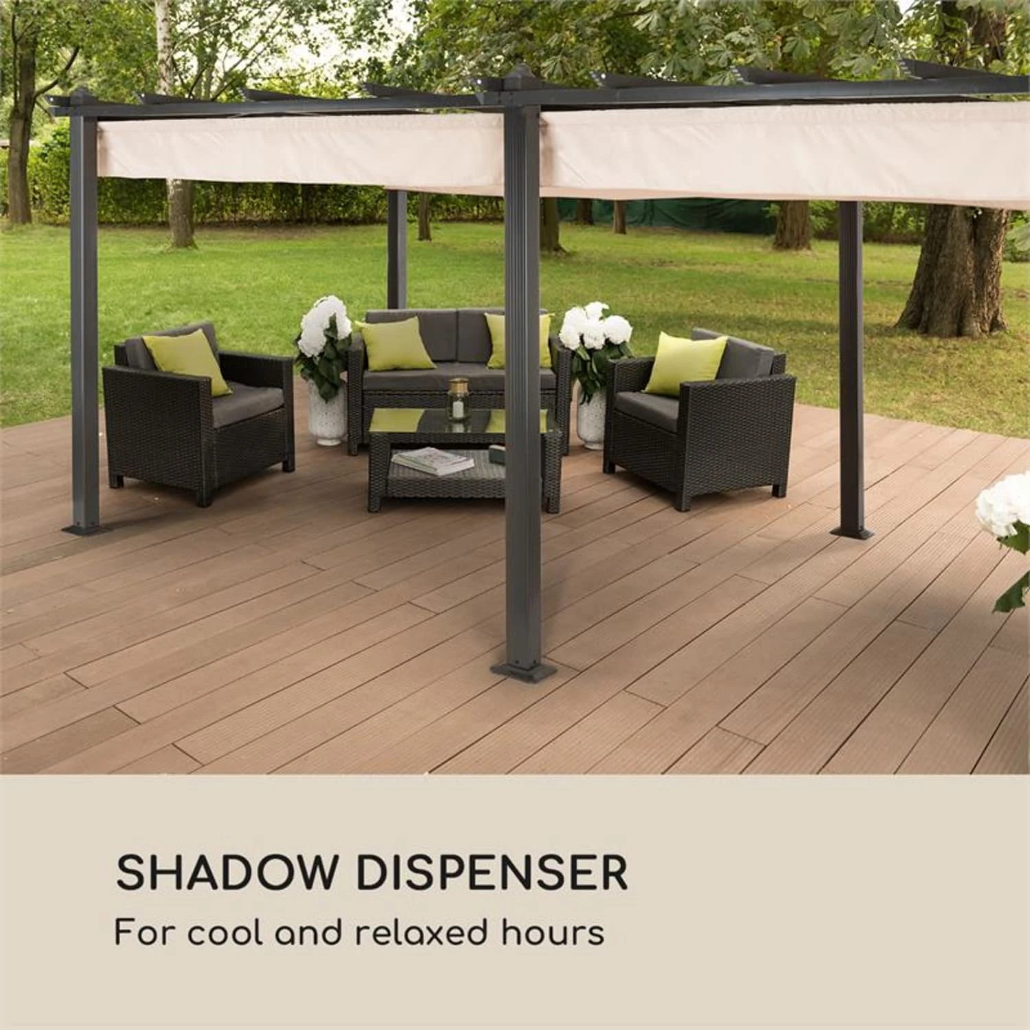 Pantheon Roof Ersatzdach 3 X 6 M Beige 4 Pantheon Roof Ersatzdach 3 X 6 M Beige – Bild 2