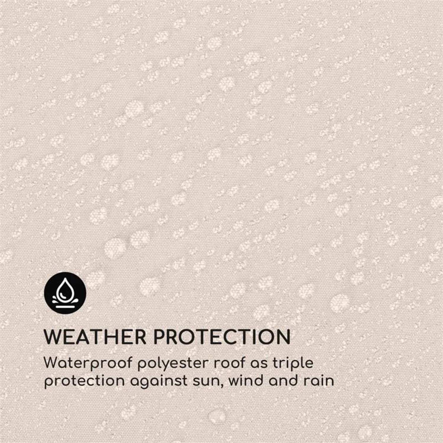 Pantheon Roof Ersatzdach 3 X 6 M Beige 5 Pantheon Roof Ersatzdach 3 X 6 M Beige – Bild 3