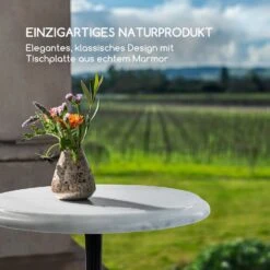 Patras-XS Bistro-Tisch Marmortischplatte Ø30cm Gusseiserner Standfuß 12 Patras-XS Bistro-Tisch Marmortischplatte Ø30cm Gusseiserner Standfuß -Online Gartenbedarf 10033238 de 0003 logo