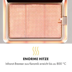 Crossfire Vertikaler Gasgrill 800°C Infrarot-Brenner 12.000 BTU Silber -Online Gartenbedarf 10033288 de 0005 logo