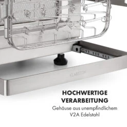 Crossfire Vertikaler Gasgrill 800°C Infrarot-Brenner 12.000 BTU Silber -Online Gartenbedarf 10033288 de 0009 logo