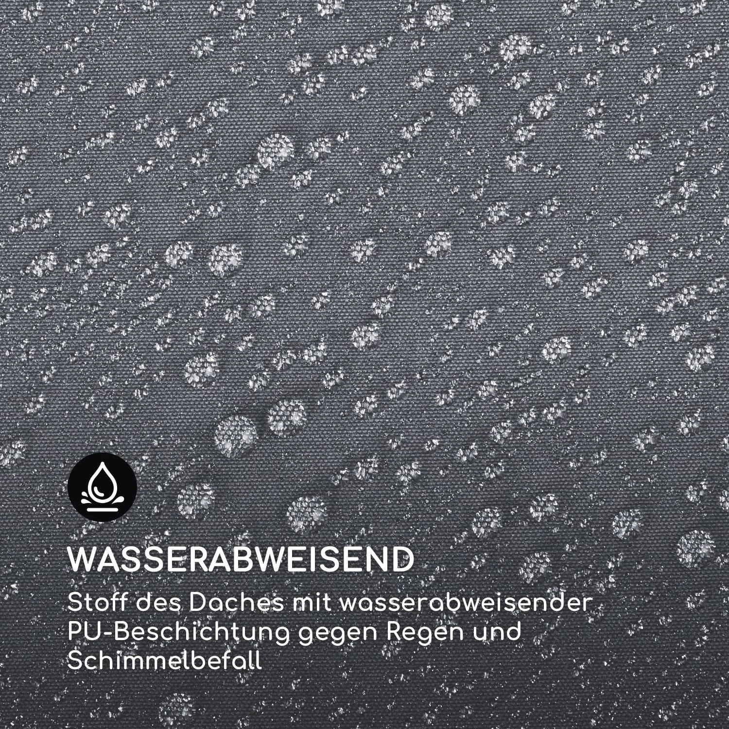 Pantheon Cortina Pavillon Mit Dach 3x6m 4 Seitenteile Grau 10 Pantheon Cortina Pavillon Mit Dach 3x6m 4 Seitenteile Grau – Bild 8