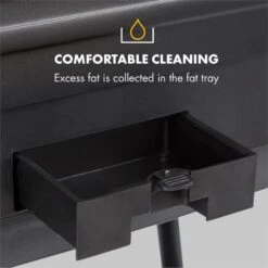 Porterhouse Elektrogrill 2200W Antihaft-Grillfläche Schwarz -Online Gartenbedarf 10033322 yy 0008 logo Klarstein Porterhouse Elektrogrill 2200W schwarz