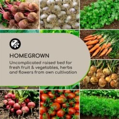 Mammutgrow Hochbeet 76 X 65 X 37 Cm UV- Und Frostschutz Anthrazit -Online Gartenbedarf 10033360 yy 0003 logo Blumfeldt Mammutgrow Hochbeet anthrazit