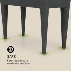 Mammutgrow Hochbeet 76 X 65 X 37 Cm UV- Und Frostschutz Anthrazit -Online Gartenbedarf 10033360 yy 0007 logo Blumfeldt Mammutgrow Hochbeet anthrazit