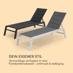 Renazzo Lounge Liegestuhl 70/30 PVC/PE Aluminium 6-Stufen Anthrazit 16 Renazzo Lounge Liegestuhl 70/30 PVC/PE Aluminium 6-Stufen Anthrazit -Online Gartenbedarf 10033363 de 0006 logo